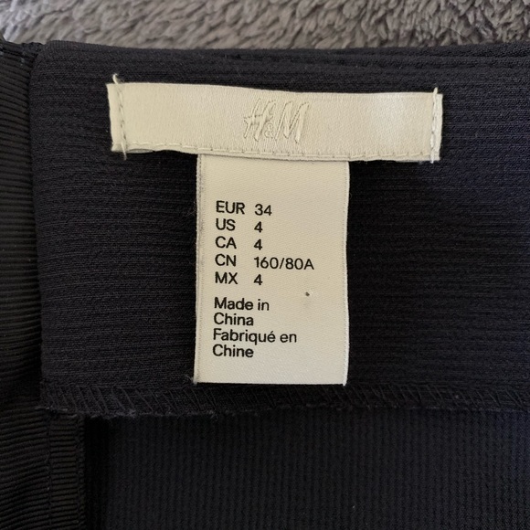 Navy Blue H&M Dress - Picture 4 of 4